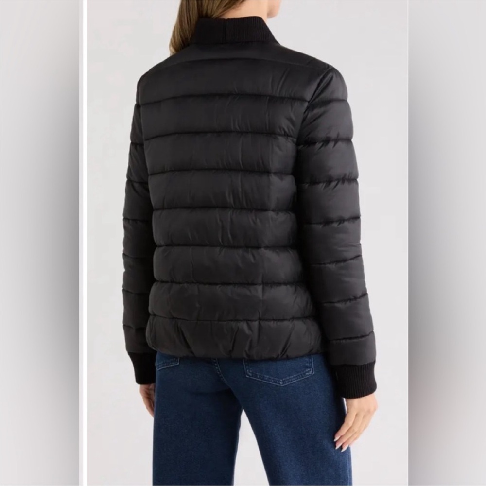 Women's Black Puffer Jacket